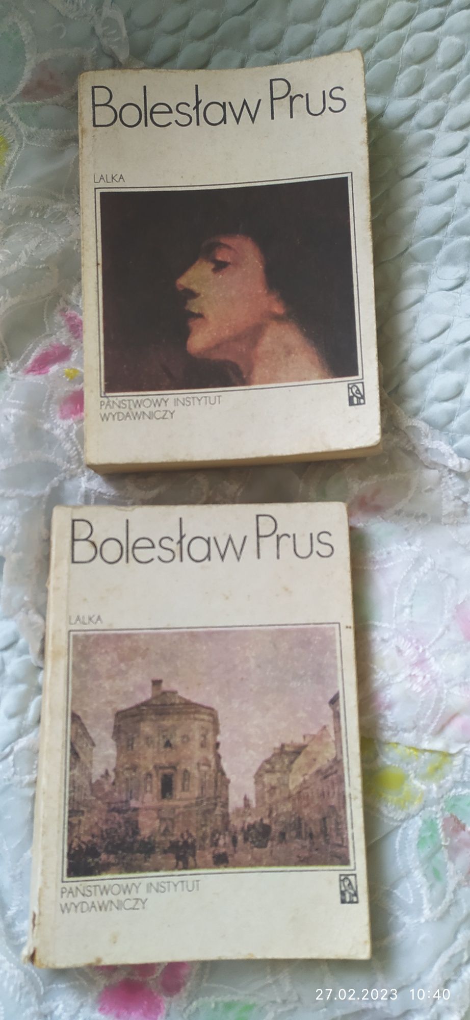 Książki lektury LALKA Bolesław Prus