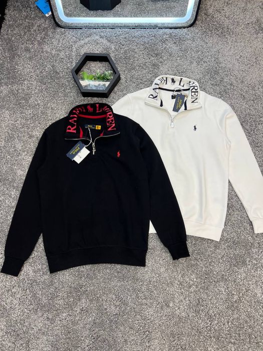 Полузамок polo raplh lauren 1/3 на флісі полу зип поло ральф 1/3 на фл