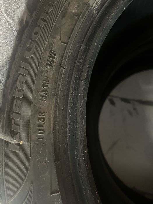 Шины 215/55/17 пара fulda