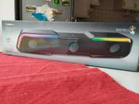 Саундбар Real-El s 180 з RGB підсвічуваням,колонка для пк,ноуто