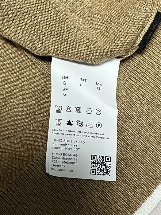 Лляна футболка BOSS (оригінал, нова колекція)