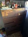 comoda MALM castanha