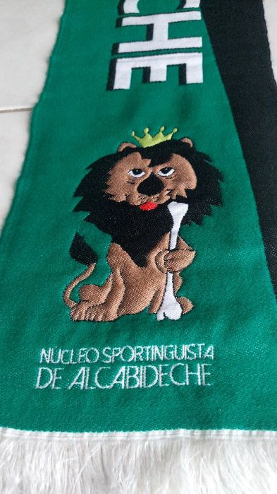 Cachecol.nucleo do sporting de Alcabideche