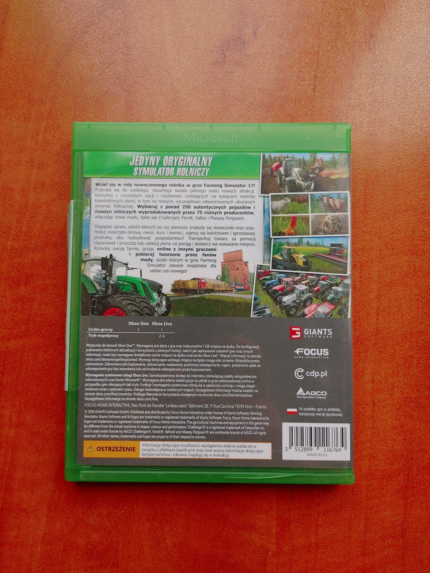 Farming simulator 17 Xbox one