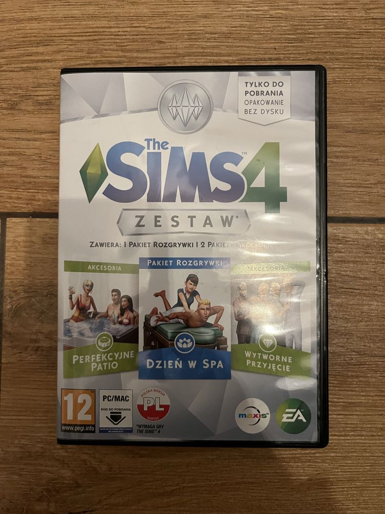 The Sims 4 Zestaw 1 Perfekcyjne Patio Dzień w Spa Wytworne Przyjęcie
