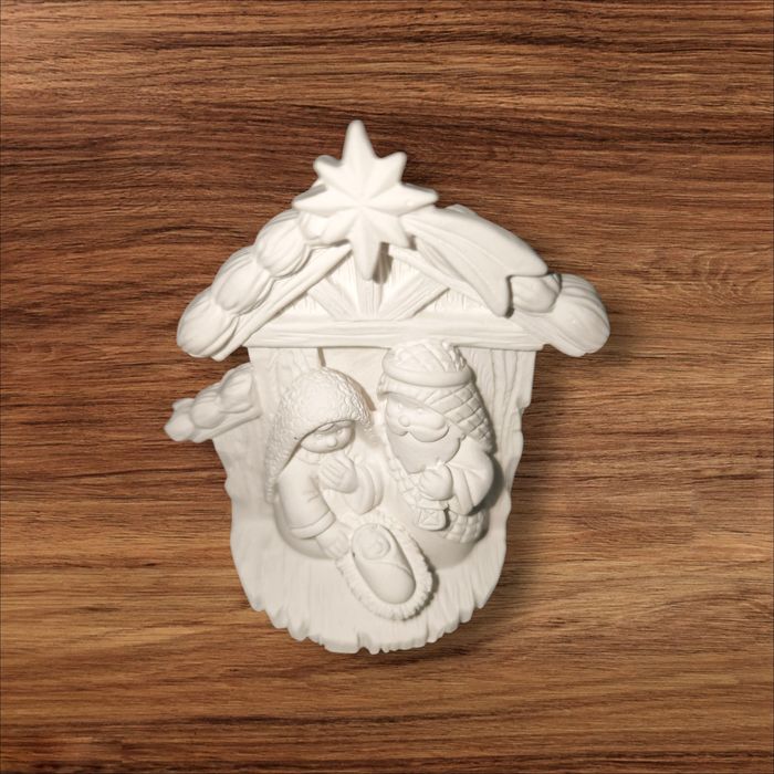 Presépios e enfeites de natal