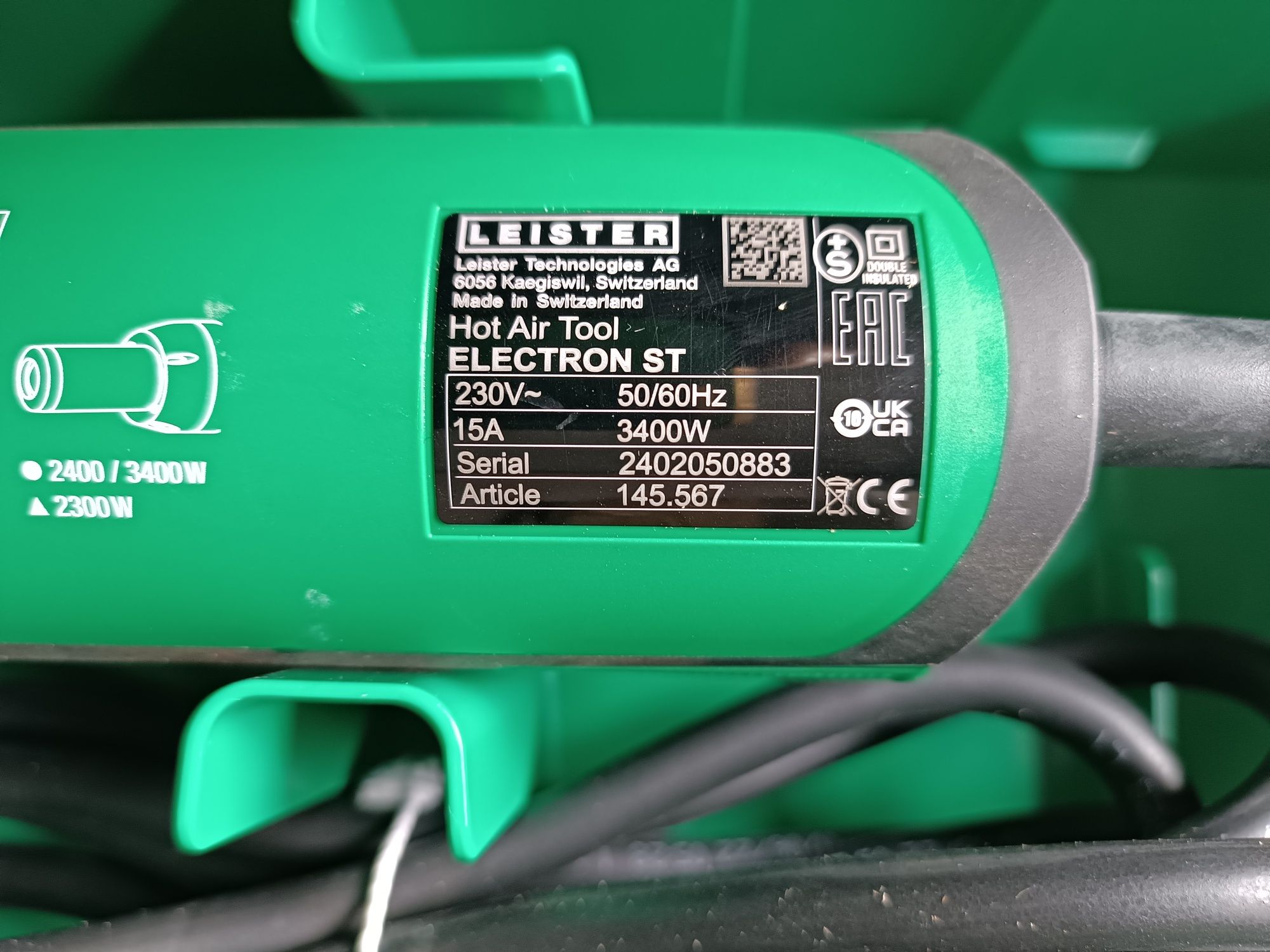 Leister Electron St не Triac St At Uniplan Uniroof Varimat Unidrive