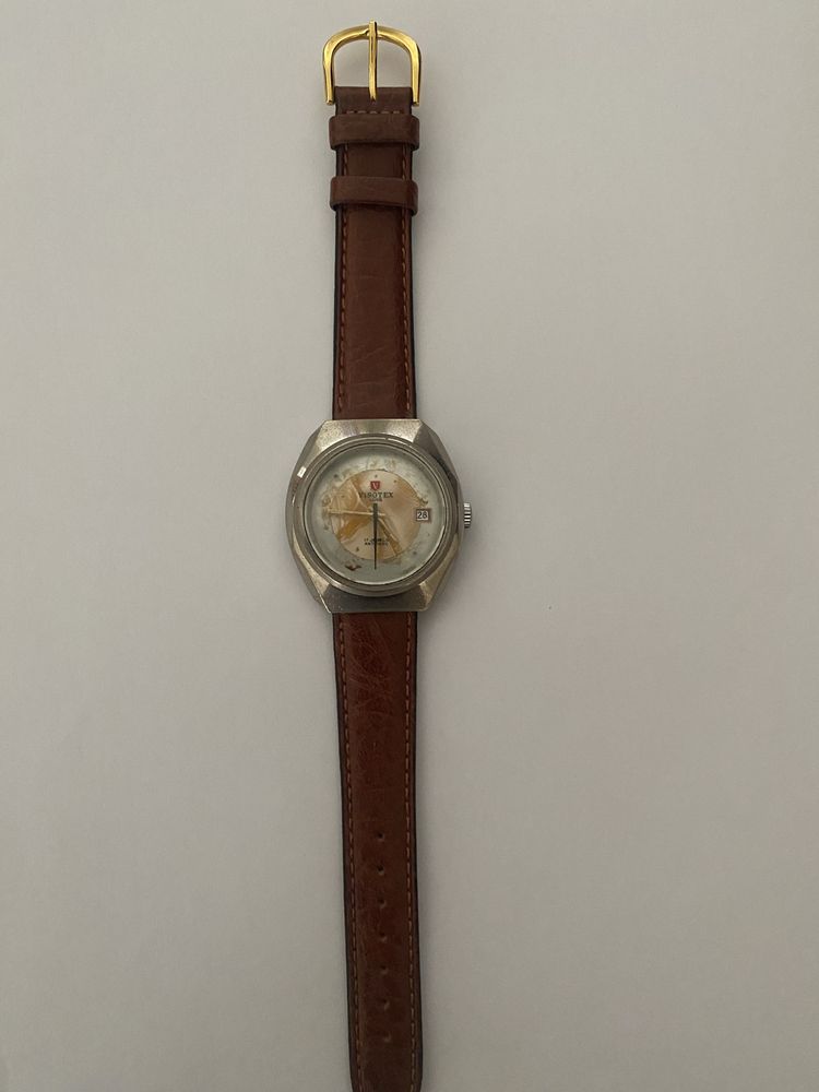 Relógio VISOTEX Luxe mecânico antigo