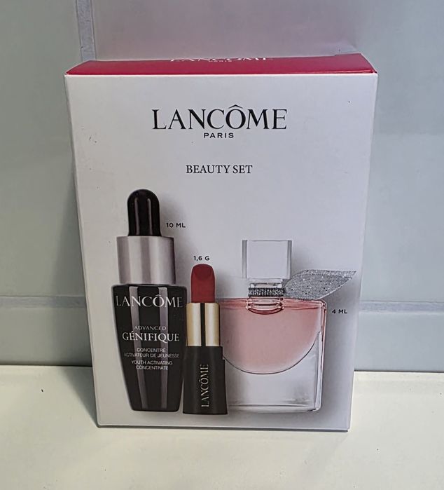 Nowy zestaw Lancome, La vie est belle, serum, pomadka