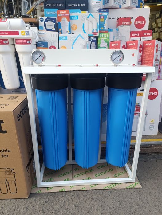 Потрійна магістральна система фільтр для води ITAL BB20 1" арт 3FH20BB