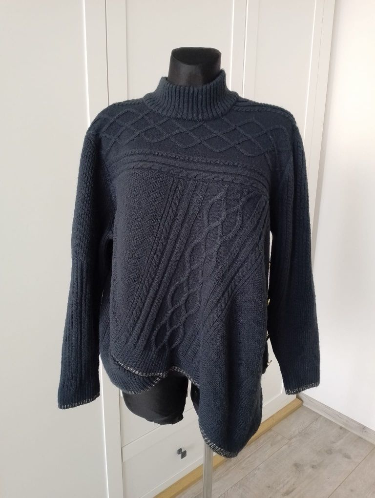 Sweter golf asymetryczny 46