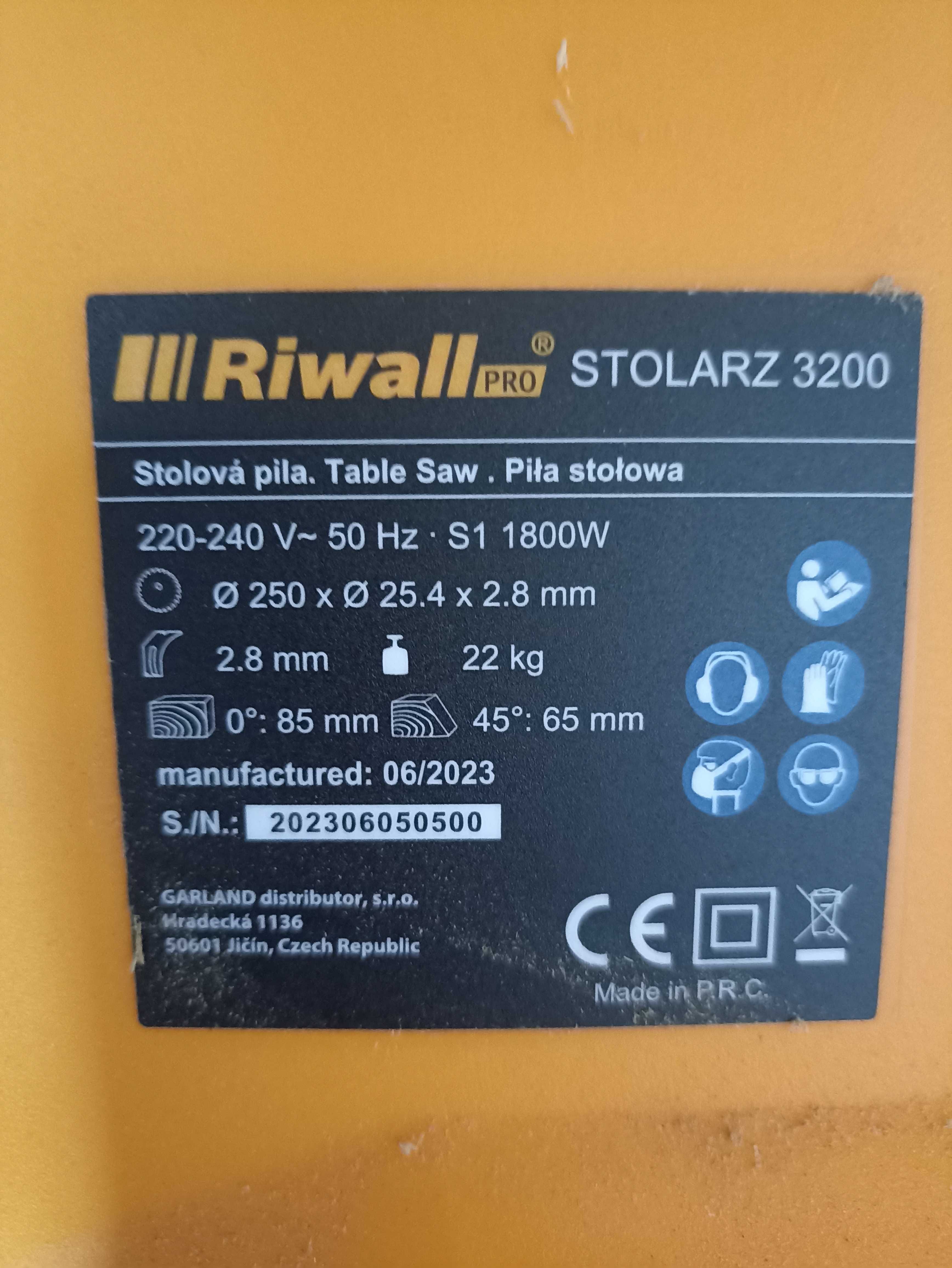 Piła stołowa, krajzega 3200W