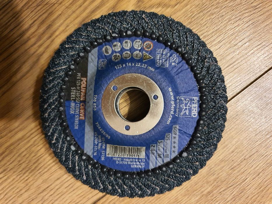 Lamelka PFERD 125 gradacja 40