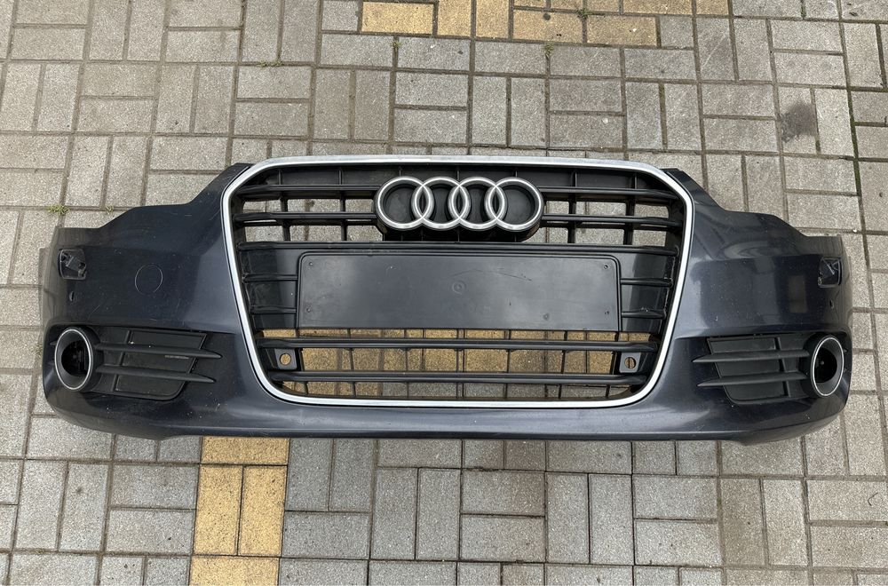 AUDI A6 C7 LX5R PDC Zderzak przód przedni zderzak tył listwy progowe