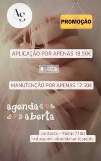 Mega promoção unhas de gel