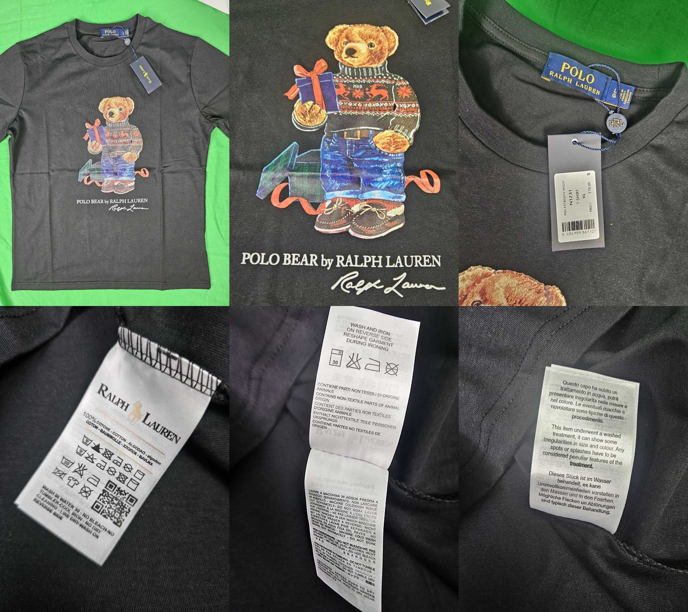 Koszulka męska ralph polo lauren t-shirt rl nowość
