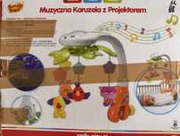 Muzyczna karuzela z projektorem