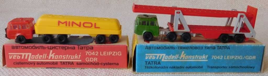 VEB Modell - Konstrukt Tatra ГДР масштаб 1 : 120 в родных коробках