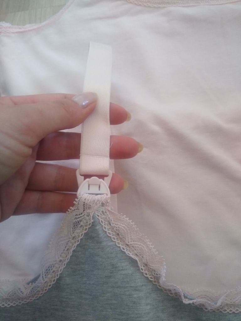Koszulki XXL 44 do karmienia piersią nowe