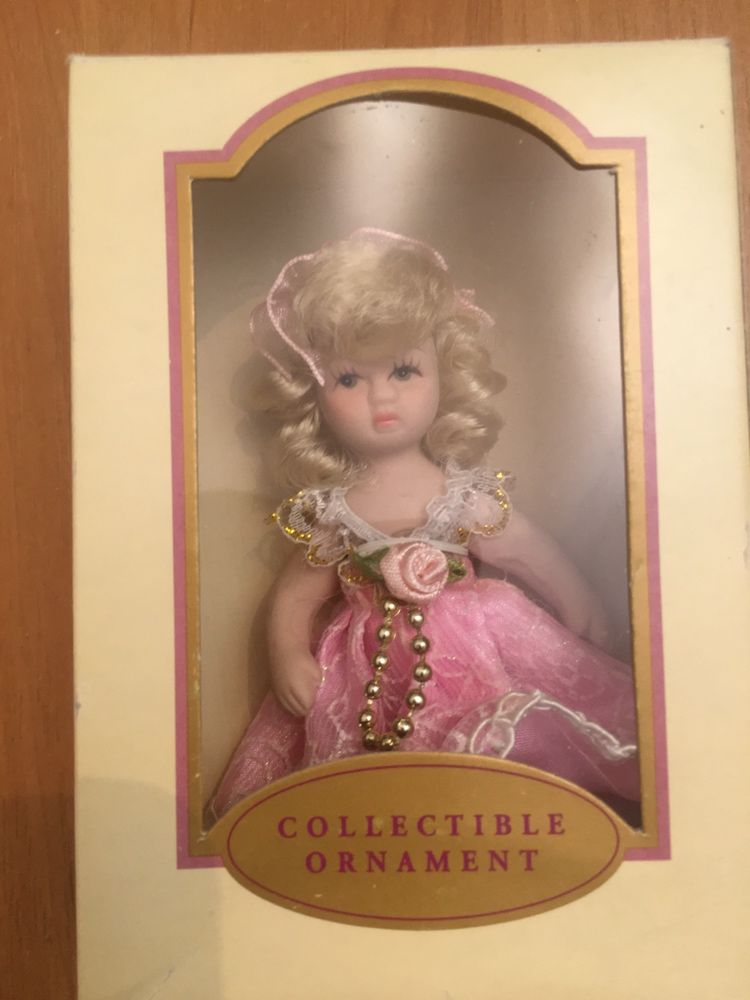 Кукла керамическая коллекционная