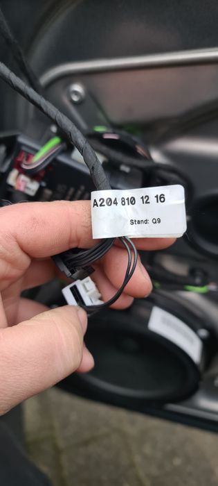 Lusterko Prawe Mercedes GLK X204 9 PIN Europa Lack. C755