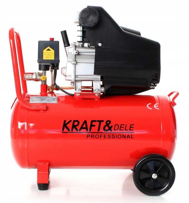 Kompresor olejowy sprężarka powietrza 50l 9Bar tłokowa pompa PROFI