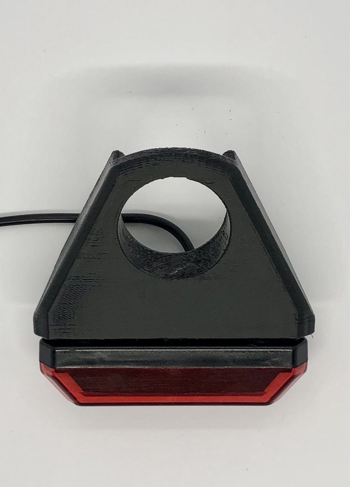 Suporte para luz traseira Mate X (apenas suporte, sem luz)