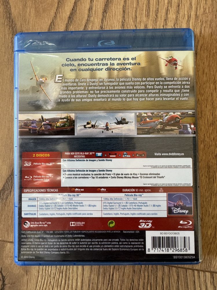 Filme Blu-ray Aviões