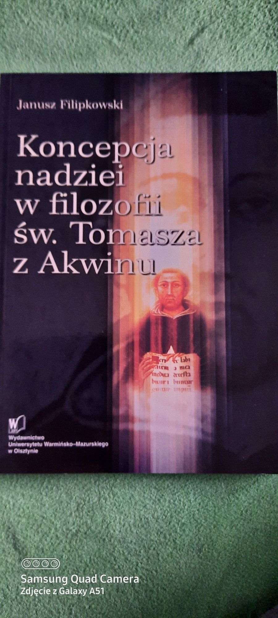 J. Filipkowski: "Koncepcja nadziei w filozofii św. Tomasza"