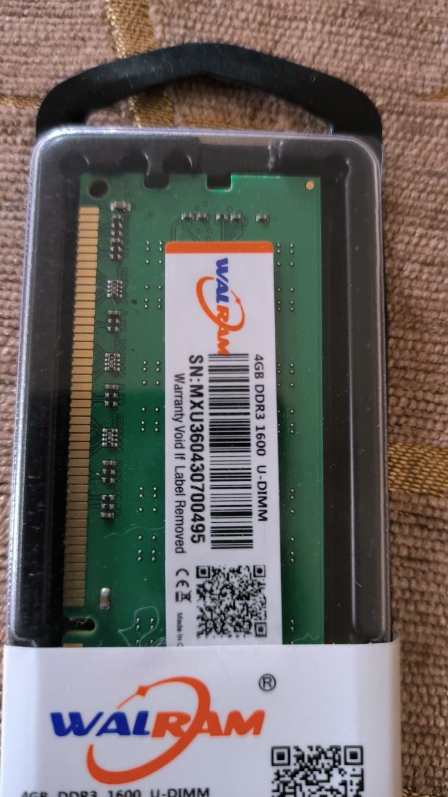 Продам недорого оперативну пам'ять DDR3 1600 4 гб