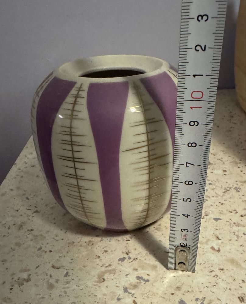 Wazonik Veb porcelainwork Lichte