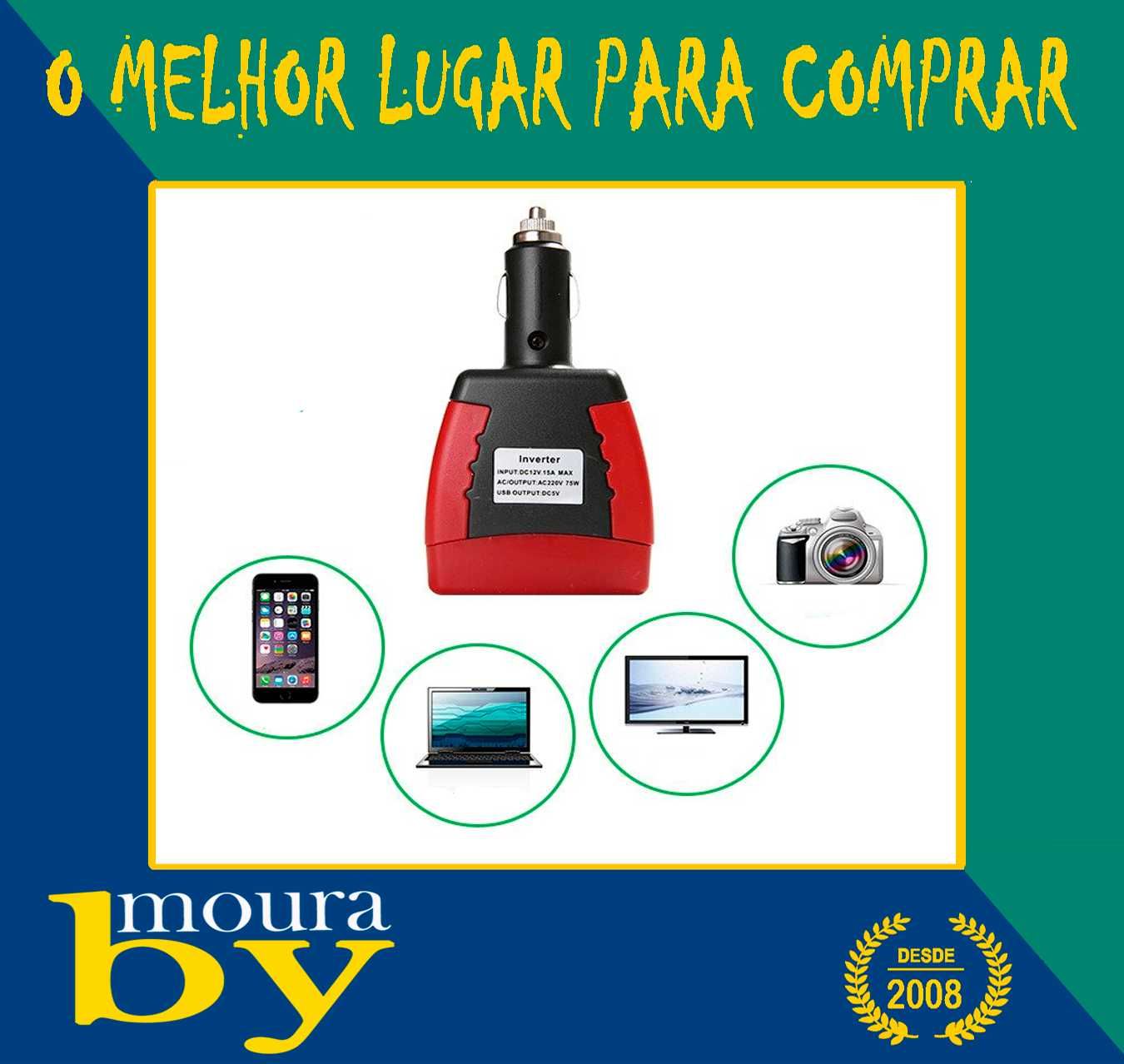 150w inversor potência automática dc 12v para ac 220v saída do carro