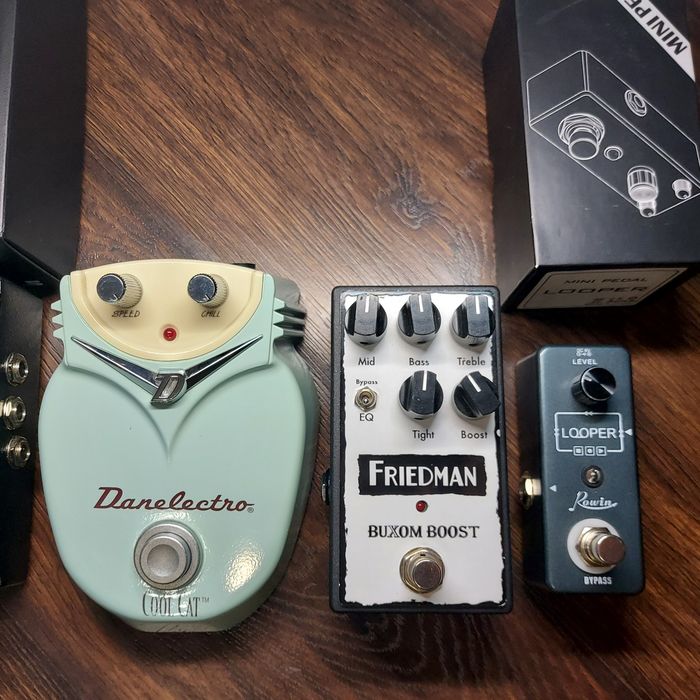 Гітарні педалі BOSS, Friedman, TC electronic, MXR, ISP