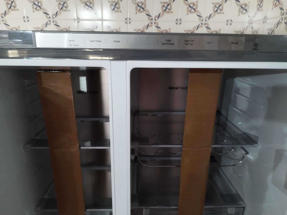 Frigorífico Americano LG GSLE91MBAB 623L Classe B