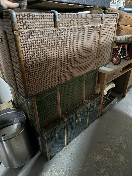 Baús vintage antigos para decoração/restauro – 10€ cada