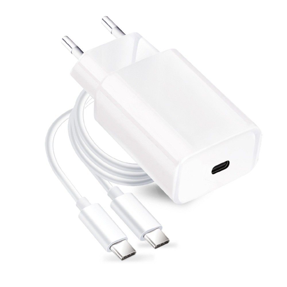 Forcell szybka ładowarka sieciowa USB Typ C 25W 3A QC + kabel Typ C