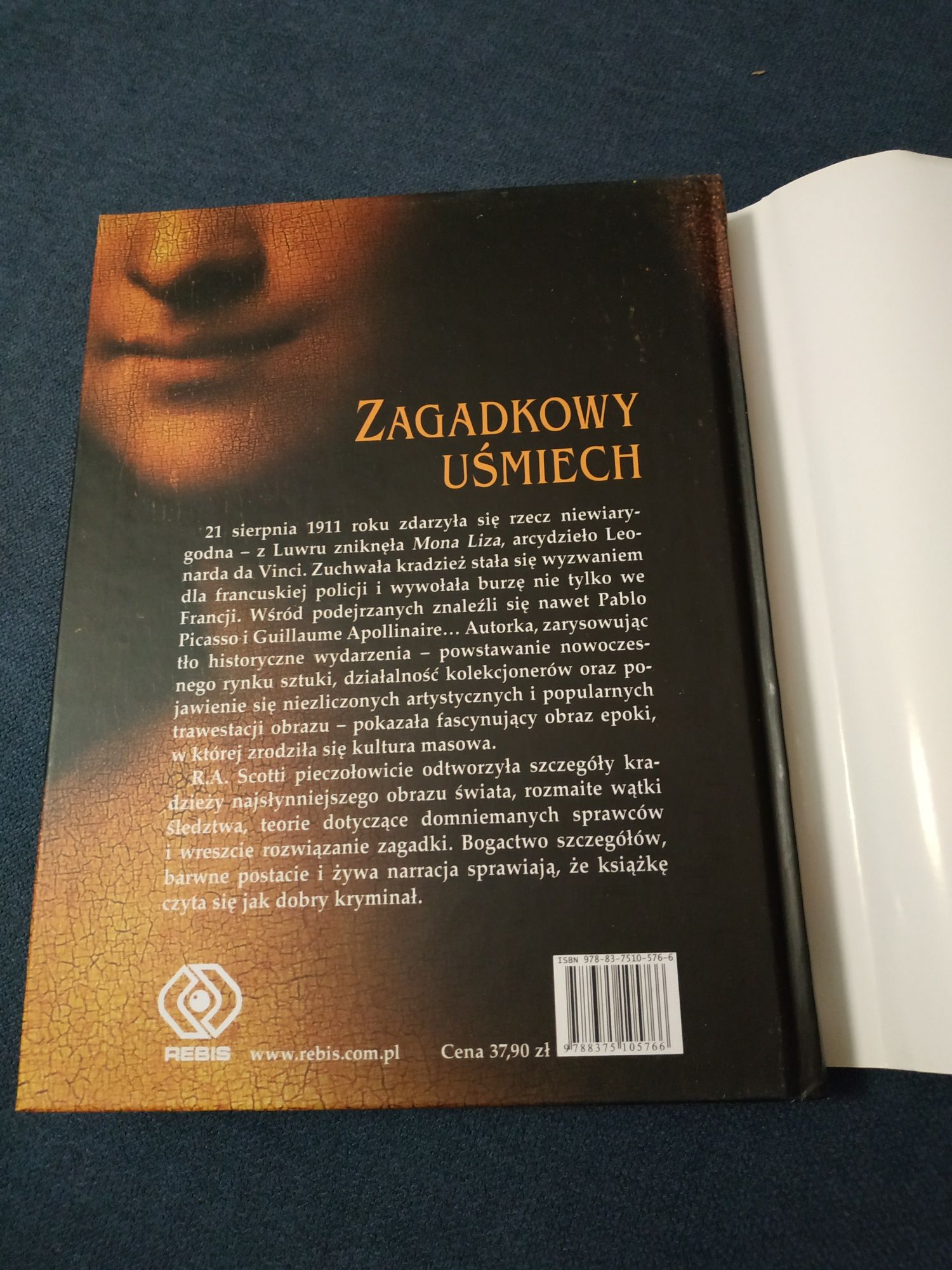 R. A. Scotti - Zagadkowy uśmiech. Tajemnica kradzieży Mona Lizy