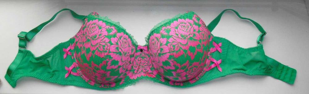 зелений бюстгальтер ліфчик 38F бюстик