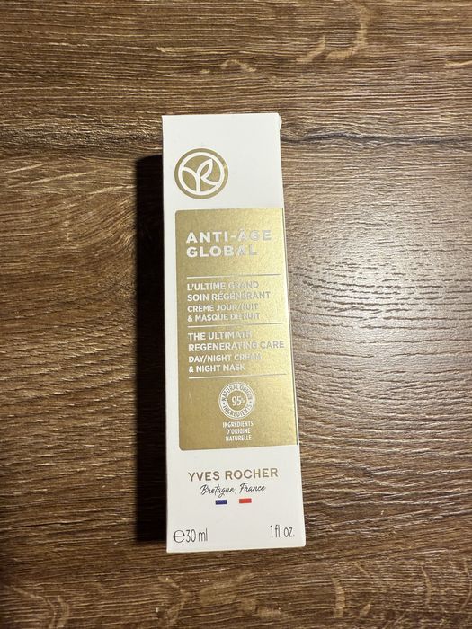 Yves Rocher przeciwzmarszczkowy krem na dzien i na noc i maska