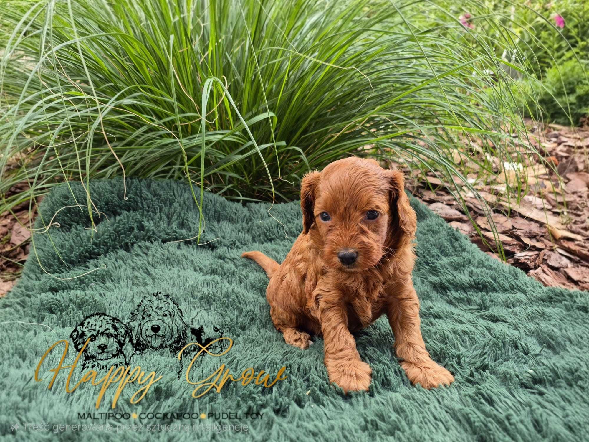Cockapoo F1b Red suczka Paola cudo :)