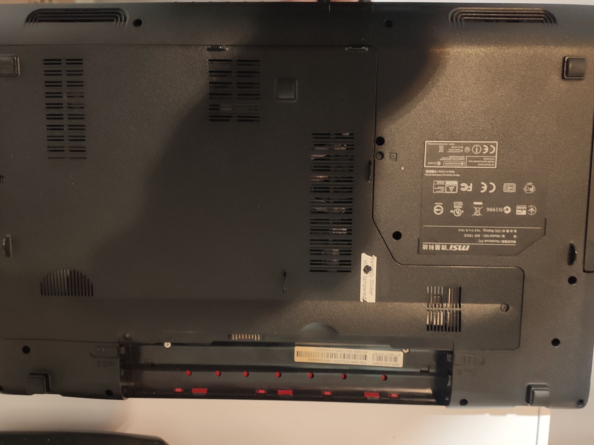 MSI GE602 od-270xpl