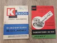 Katalog i instrukcja obsługi glebogryzarka Mrówka