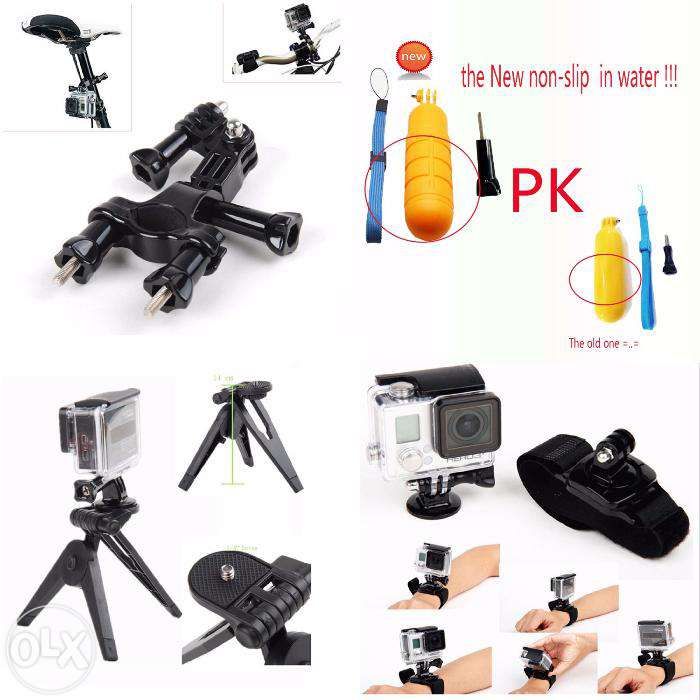 Mala e acessorios para Gopro Hero 5, 4, 3/3+/2/1/4