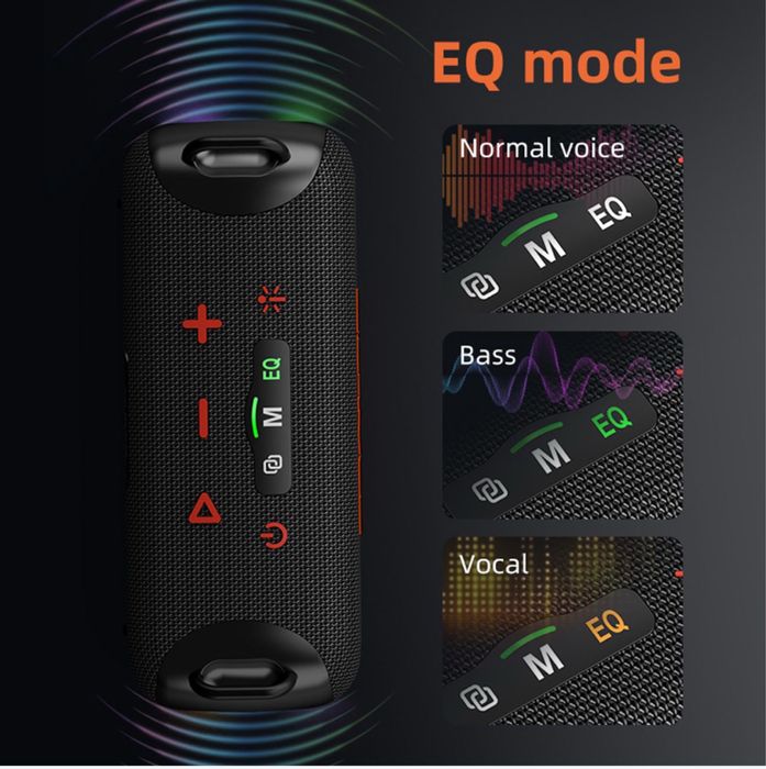 ZEALOT S85 Bluetooth колонка потужністю 50 Вт  потужна бездротова jbl