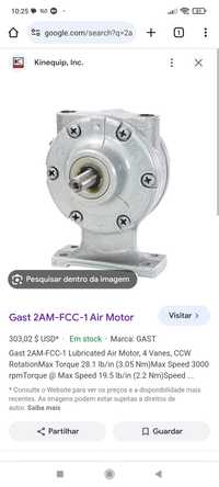 Motor a ar Gast 2AM-FCC-1 Air Motor