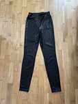 Legginsy błyszczące czarne na imprezę H&M rozm. XS/34