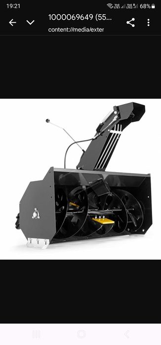 Husqvarna rider Pług wirnikowy