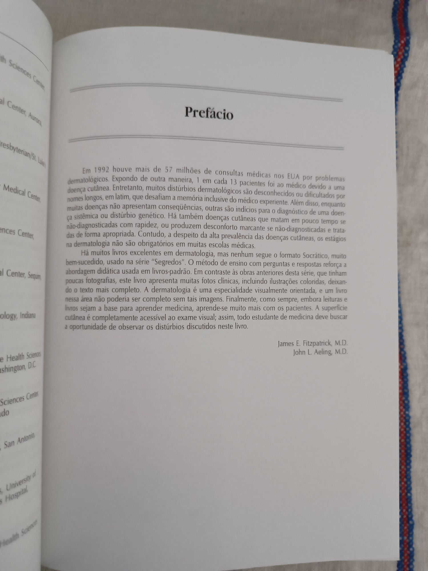 Livro "Segredos em Dermatologia"