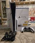 Ps5 Slim c/ leitor de blueray 1TB como nova c/ garantia