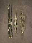 Colar e pulseiras marroquinas em dourado velho